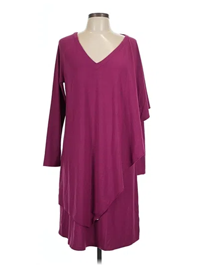 Soft Surroundings Casual Dress In Burgundy