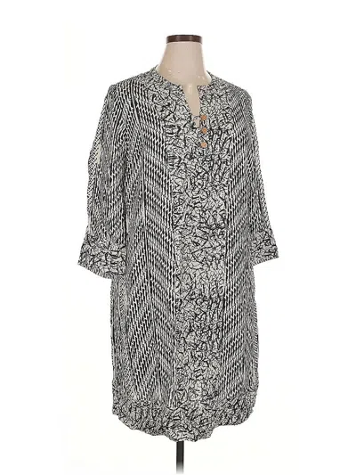 Pre-owned Soft Surroundings Casual Dress In Gray