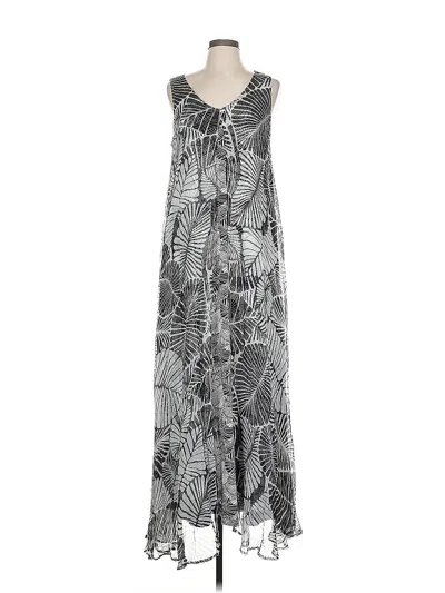 Pre-owned Soft Surroundings Casual Dress In Gray