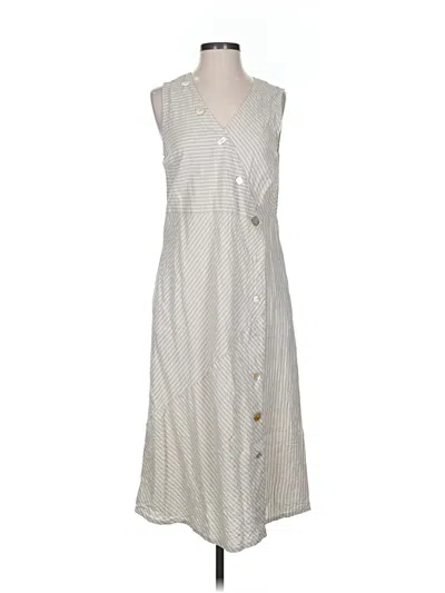 Pre-owned Soft Surroundings Casual Dress In Gray