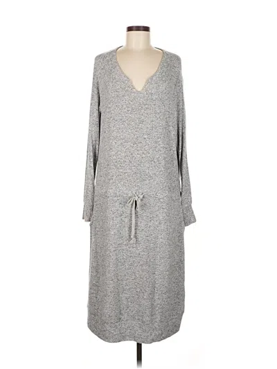 Pre-owned Soft Surroundings Casual Dress In Gray