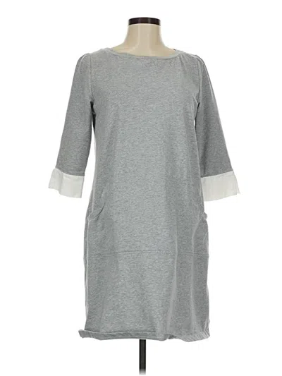 Pre-owned Soft Surroundings Casual Dress In Gray