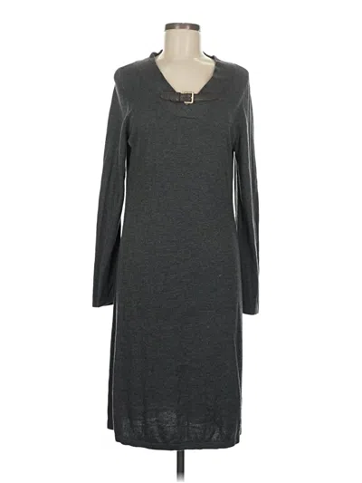 Pre-owned Soft Surroundings Casual Dress In Gray