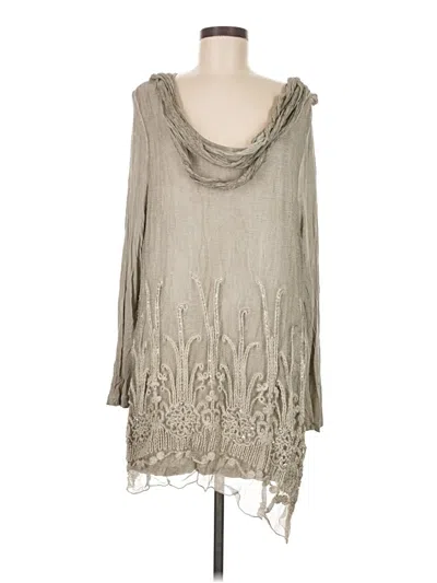 Pre-owned Soft Surroundings Casual Dress In Gray