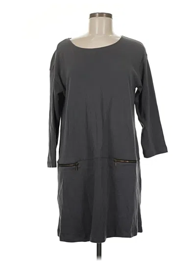 Pre-owned Soft Surroundings Casual Dress In Gray