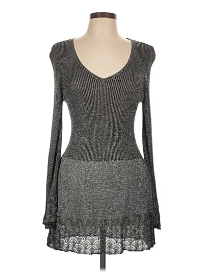 Pre-owned Soft Surroundings Casual Dress In Gray
