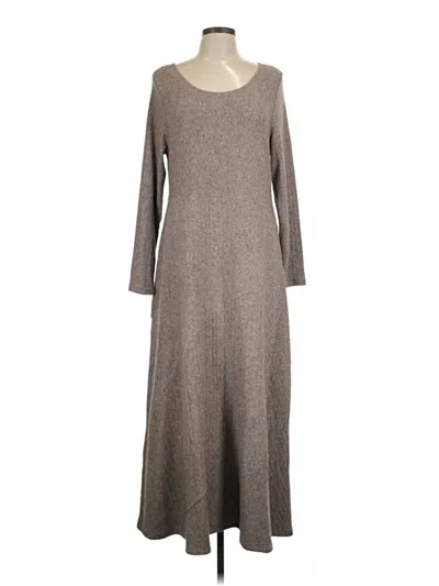 Pre-owned Soft Surroundings Casual Dress In Gray