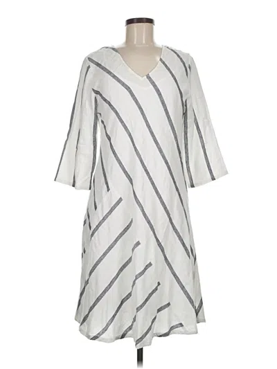 Pre-owned Soft Surroundings Casual Dress In Gray