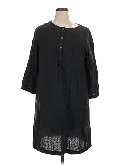 Pre-owned Soft Surroundings Casual Dress In Gray