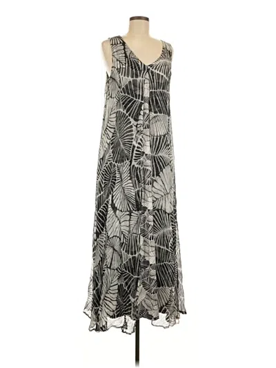 Pre-owned Soft Surroundings Casual Dress In Gray