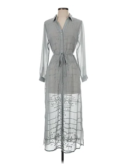 Pre-owned Soft Surroundings Casual Dress In Gray