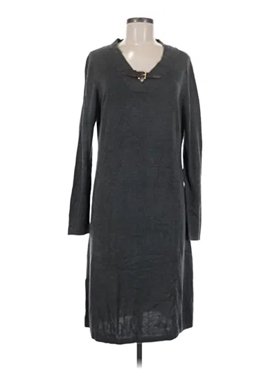 Pre-owned Soft Surroundings Casual Dress In Gray