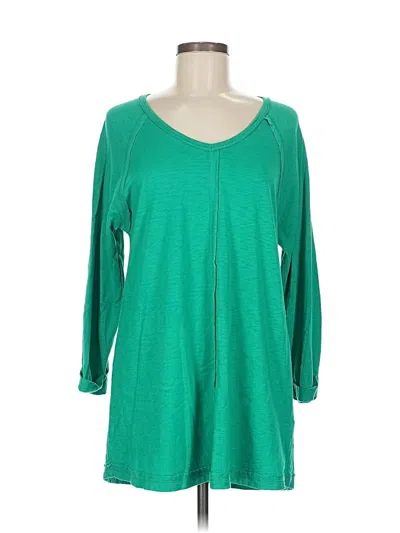 Pre-owned Soft Surroundings Casual Dress In Green