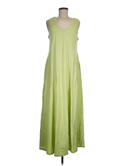 Pre-owned Soft Surroundings Casual Dress In Green