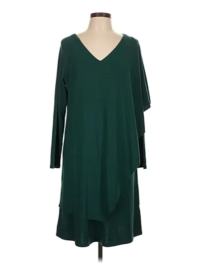 Pre-owned Soft Surroundings Casual Dress In Green