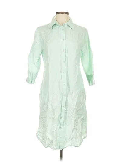Pre-owned Soft Surroundings Casual Dress In Green