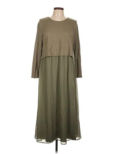 Pre-owned Soft Surroundings Casual Dress In Green