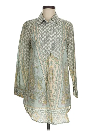 Pre-owned Soft Surroundings Casual Dress In Green