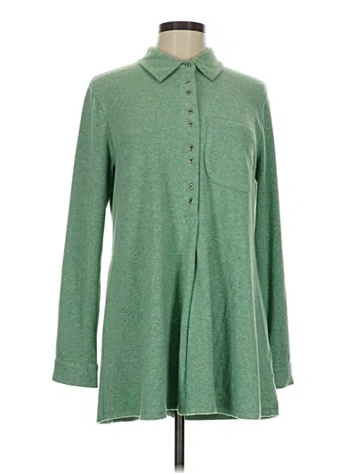 Pre-owned Soft Surroundings Casual Dress In Green
