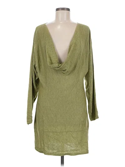 Pre-owned Soft Surroundings Casual Dress In Green