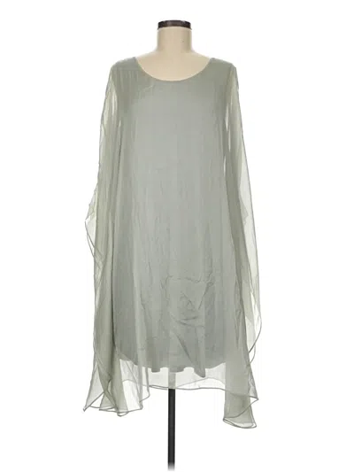 Pre-owned Soft Surroundings Casual Dress In Green