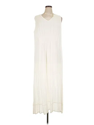 Pre-owned Soft Surroundings Casual Dress In Ivory