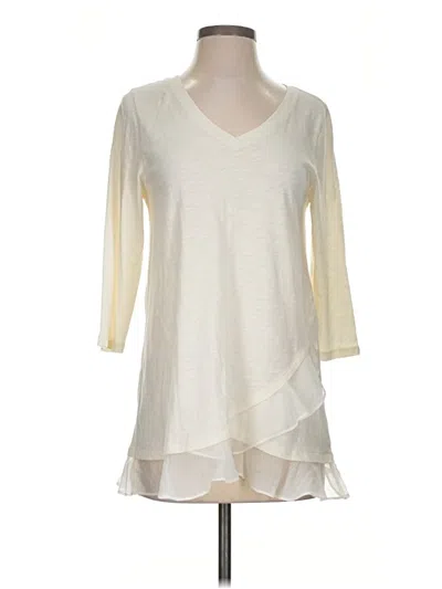 Pre-owned Soft Surroundings Casual Dress In Ivory