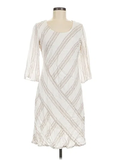 Pre-owned Soft Surroundings Casual Dress In Ivory