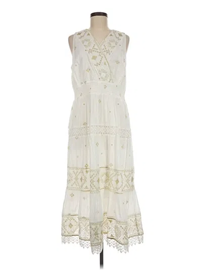 Pre-owned Soft Surroundings Casual Dress In Ivory