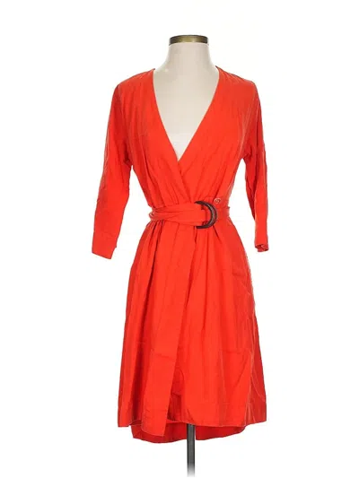 Pre-owned Soft Surroundings Casual Dress In Orange