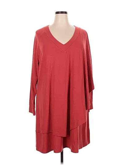 Pre-owned Soft Surroundings Casual Dress In Orange