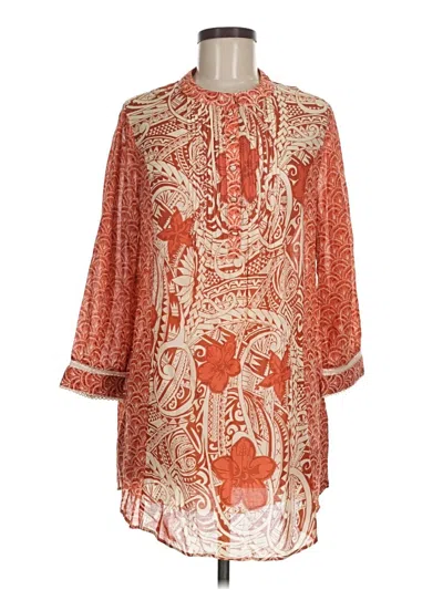Pre-owned Soft Surroundings Casual Dress In Orange