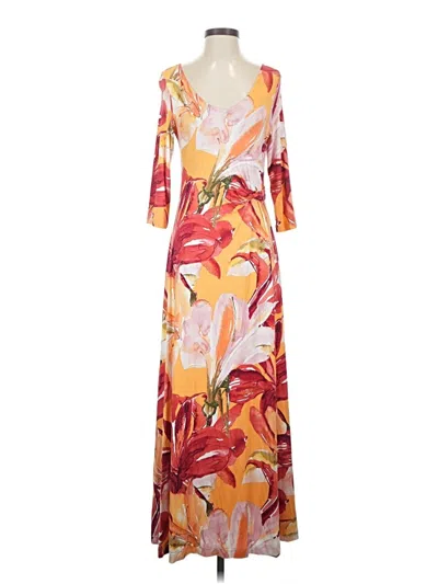 Pre-owned Soft Surroundings Casual Dress In Orange