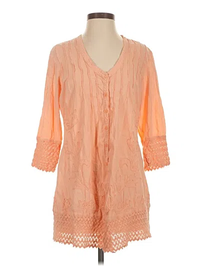 Pre-owned Soft Surroundings Casual Dress In Orange