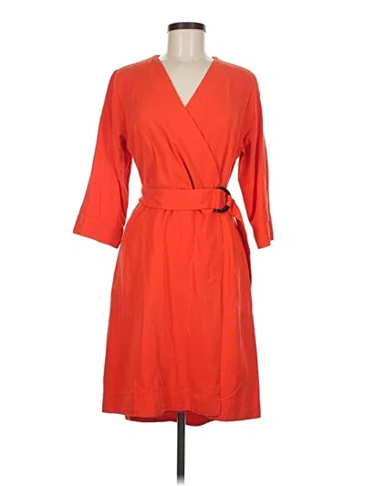 Pre-owned Soft Surroundings Casual Dress In Orange
