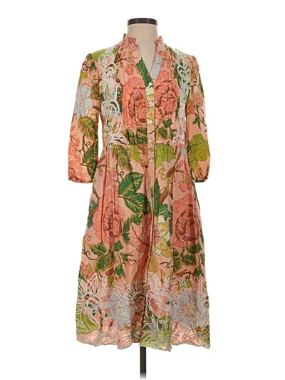 Pre-owned Soft Surroundings Casual Dress In Orange