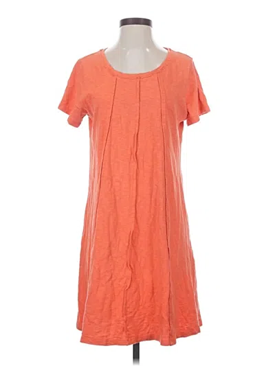 Pre-owned Soft Surroundings Casual Dress In Orange