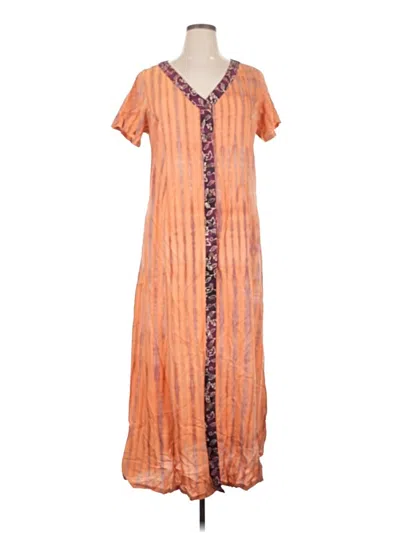 Pre-owned Soft Surroundings Casual Dress In Orange