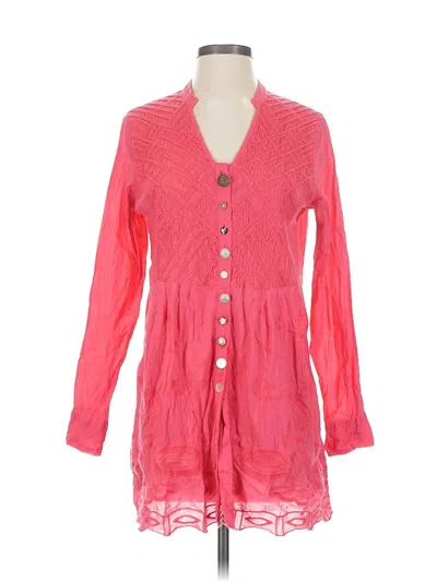 Pre-owned Soft Surroundings Casual Dress In Pink