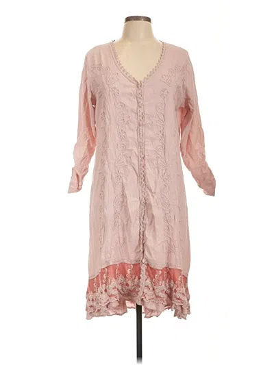 Pre-owned Soft Surroundings Casual Dress In Pink