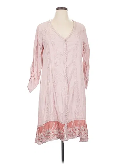 Pre-owned Soft Surroundings Casual Dress In Pink
