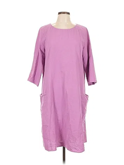 Pre-owned Soft Surroundings Casual Dress In Purple