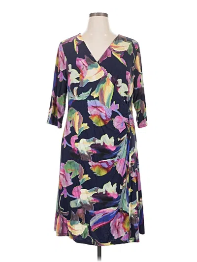 Pre-owned Soft Surroundings Casual Dress In Purple