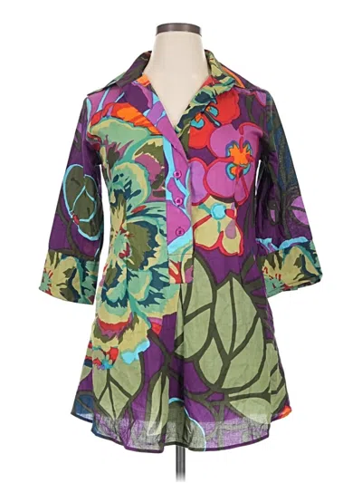 Pre-owned Soft Surroundings Casual Dress In Purple
