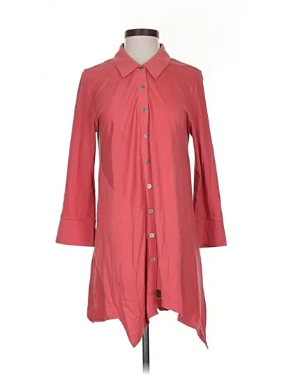 Pre-owned Soft Surroundings Casual Dress In Red