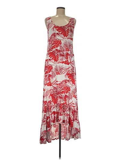 Pre-owned Soft Surroundings Casual Dress In Red
