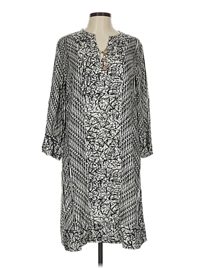 Pre-owned Soft Surroundings Casual Dress In Silver