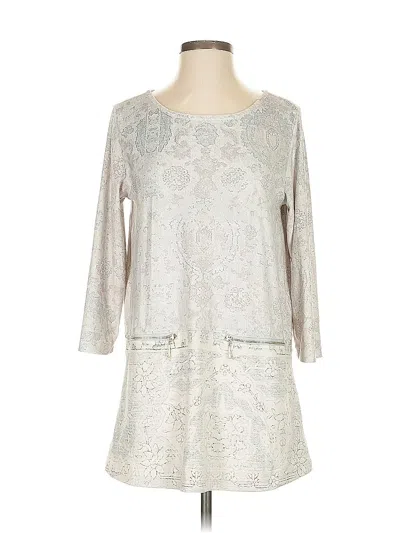 Pre-owned Soft Surroundings Casual Dress In Silver