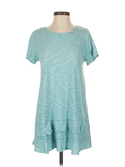 Pre-owned Soft Surroundings Casual Dress In Teal
