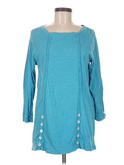 Pre-owned Soft Surroundings Casual Dress In Teal